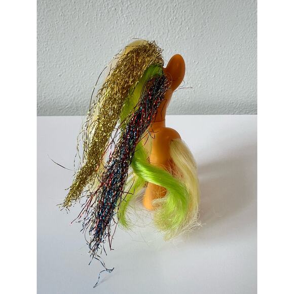 My Little Pony MLP G4 Apple Jack with Glitter Thread Hair 2010 - Picture 7 of 7